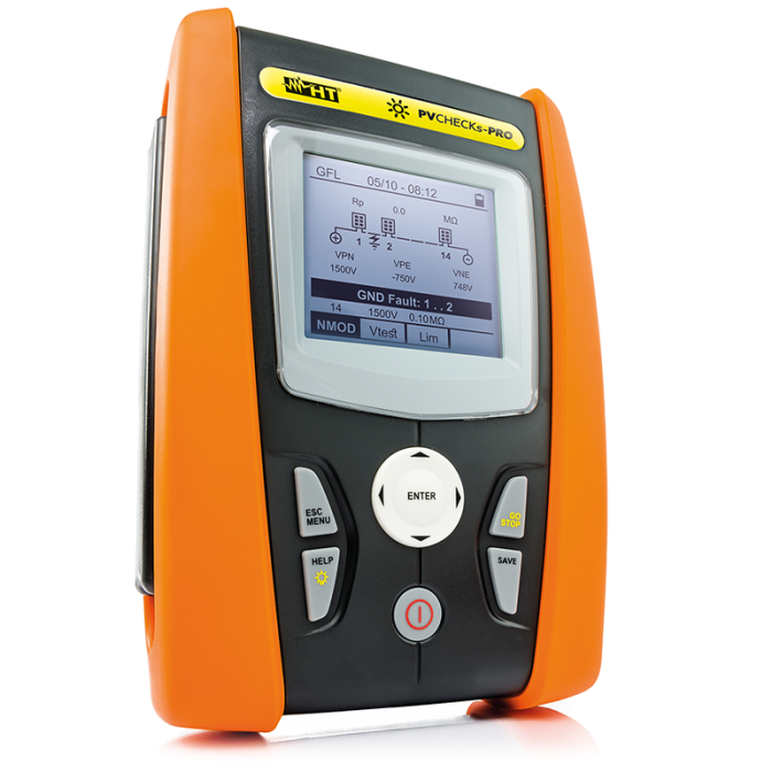 HT-Italia Pv Checks Pro Plus - 1500V / 40A PV Sistemlerin Devreye Alma Test Cihazı