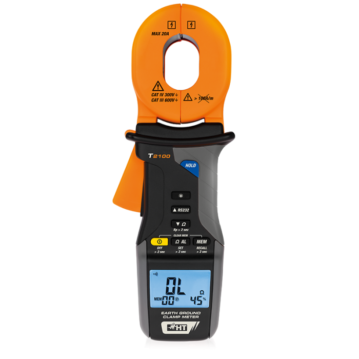 HT-Italia T2100 - Klamp Tipi Topraklama Direnci Ölçüm Cihazı
