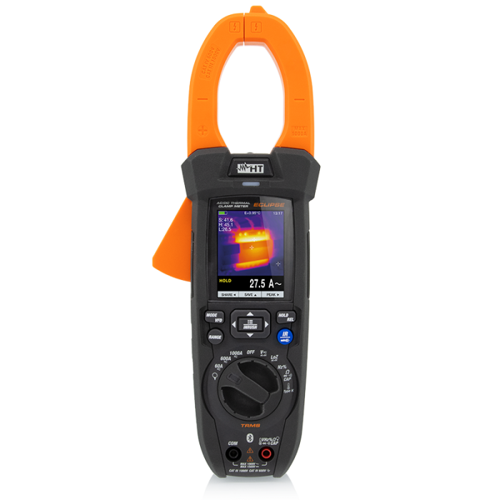 HT-Italia Eclipse - 1000A/1500V AC/DC Termal Kameralı Solar Pensampermetre