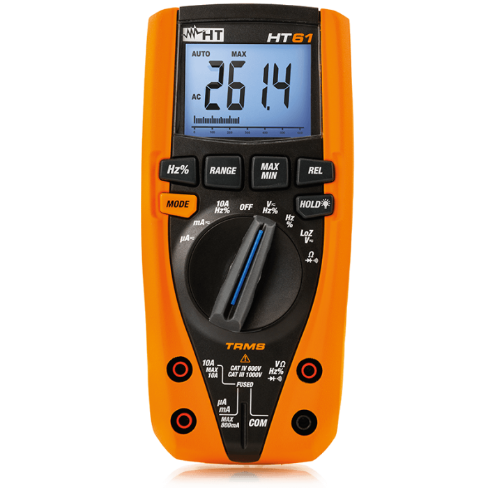 HT-Italia HT61 - True RMS Dijital Multimetre 10A