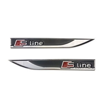 Space S-Line Çamurluk Logosu-Siyah / YACI137