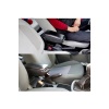 Citroen C-Elysee 2012-2020 Kol Dayama Kolçak Geçmeli ABS Siyah