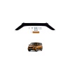 Ön Kaput Koruma Rüzgarlığı Ford Custom 2018- Uyumlu (3MM AKRİLİK (ABS) Parlak Siyah)
