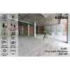 KOBB KBL34GTP 40 Metre Profesyonel Li-ion Şarjlı 3X360⁰ Otomatik Hizalamalı Yeşil Çapraz Çizgi Lazer Distomat+Tripod