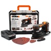 WORX WX822 20Volt 2.0Ah. Li-ion Şarjlı Profesyonel Üçgen Mouse Zımpara