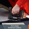 WORX WX843 20Volt/2.0Ah. Li-ion Şarjlı Profesyonel 6-14mm Zımba ve 15mm Çivi Çakma + 3500 adet Yedek Zımba ve Çivi