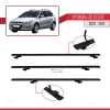 Hyundai İ30 ESTATE 2007-2012 Arası ile uyumlu BASIC Model Ara Atkı Tavan Barı SİYAH