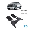 VW Amarok 2015-2020 7D Havuzlu Paspas