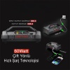 Lokithor APARTX4000 12V 4000Amp Li-Polimer Akıllı Akü Takviye + Pompa + Powerbank + Led Lamba