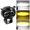 Off-Road Sis Lambası Beyaz-Amber Çakarsız 40w 12-30v (Adet Olarak)