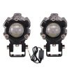 Off-Road Sis Lambası 6.5cmx4.5cm 6.5cm Beyaz-Sarı 10W 12-80v (Set Olarak)