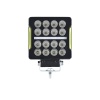 Off-Road Sis Lambası 10,5 x 3,5 x 12cm Kare Beyaz-Amber 35w 12-80v (Adet Olarak)