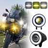 Off-Road Sis Lambası Sarı-Beyaz 7 Renk Gündüz Ledli Dönerli 12-60v (Set Olarak)