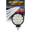 Çalışma Lambası 10,8 x12cm Yuvarlak 15 Led 45w 12-32v (Adet Olarak)