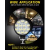 Çalışma Lambası 10,8 x12cm Yuvarlak 15 Led 45w 12-32v (Adet Olarak)