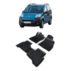 Peugeot Bipper 2007 ve Sonrası 3d Havuzlu Araca Özel Paspas Takımı