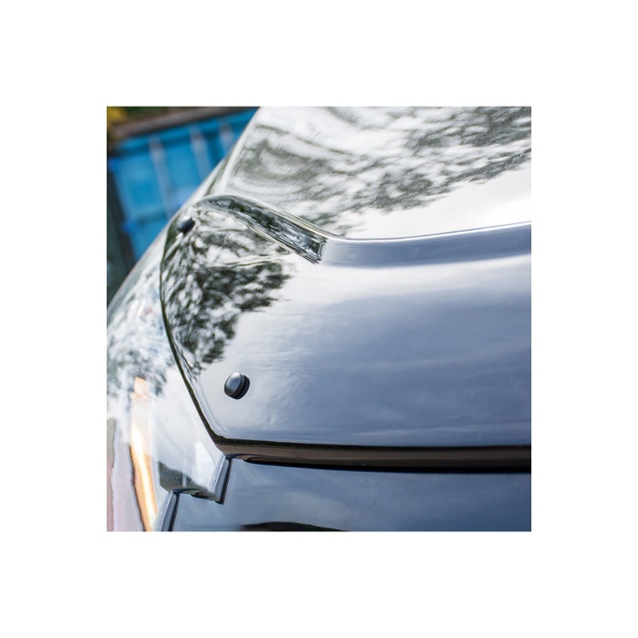 Ön Kaput Koruma Rüzgarlığı Renault Master 2014-2019 (3MM AKRİLİK (ABS) Parlak Siyah)