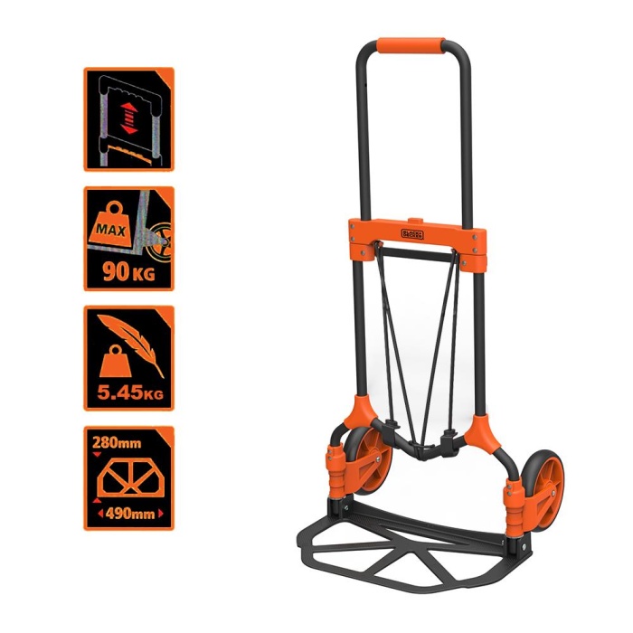 BLACK+DECKER BH202 90Kg Katlanır El Arabası