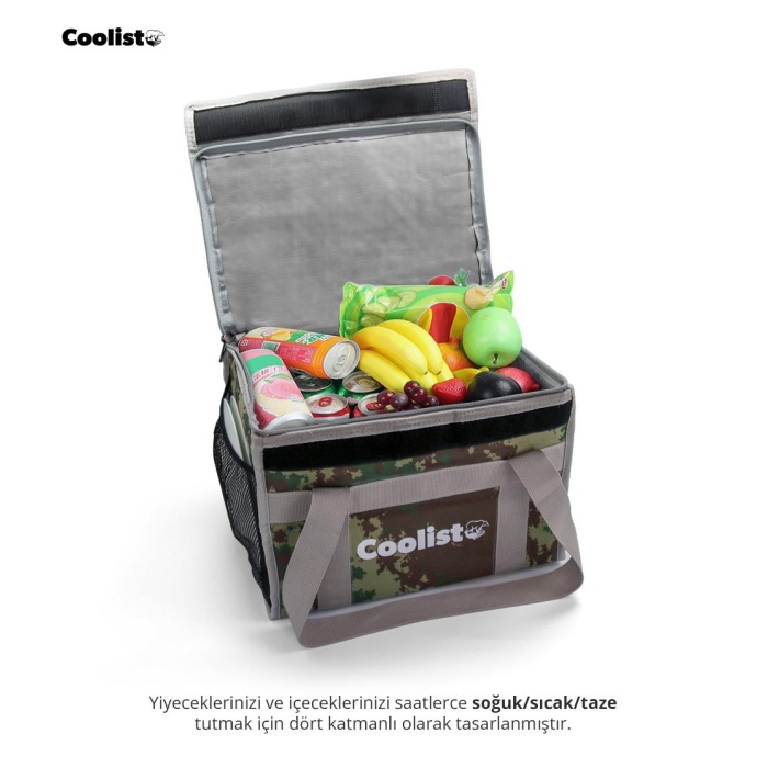 Coolist CL26C 26 Litre Katlanabilir Termos Bez Çanta / Buzluk