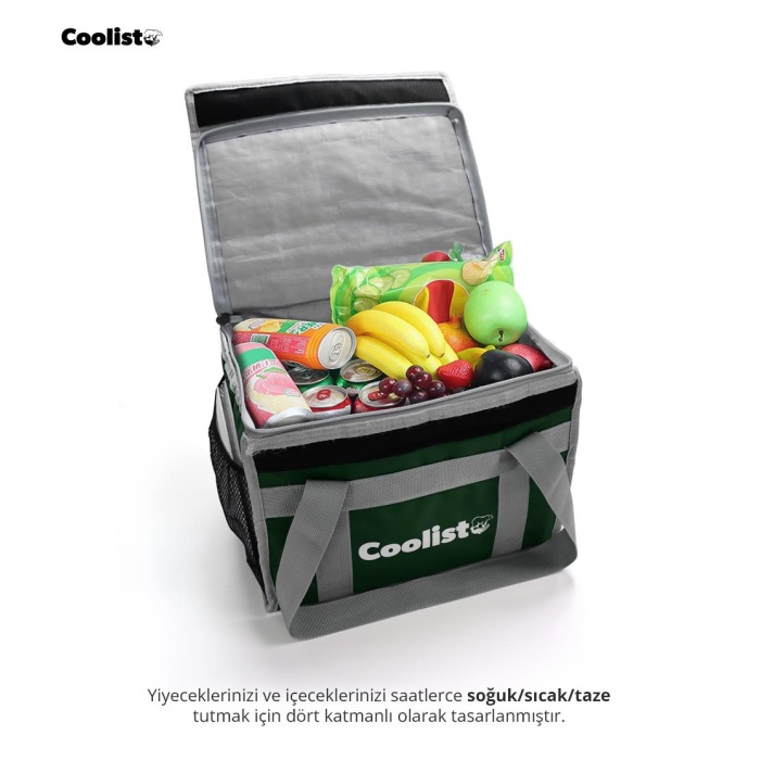 Coolist CL26G 26 Litre Katlanabilir Termos Bez Çanta / Buzluk