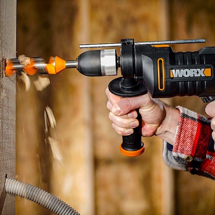 WORX WX317.2 600Watt 13mm Profesyonel Darbeli Matkap