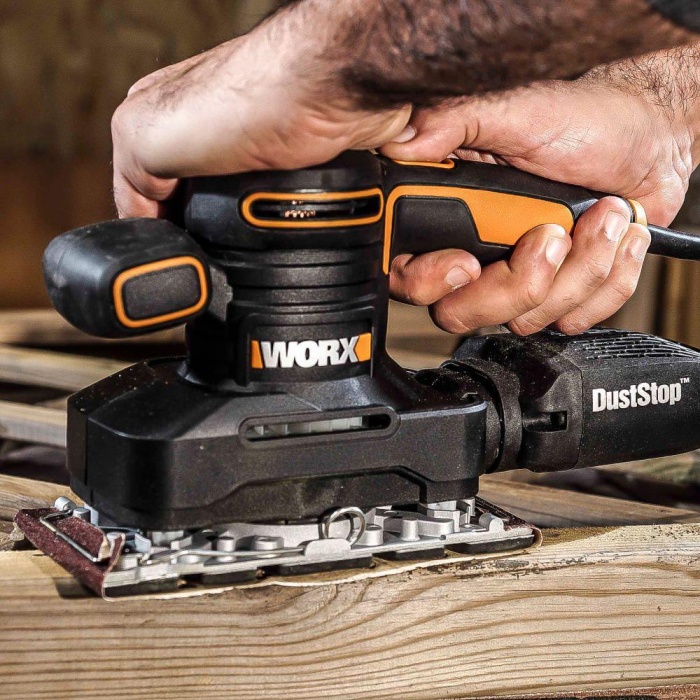 WORX WX641 250Watt Profesyonel Titreşimli Zımpara