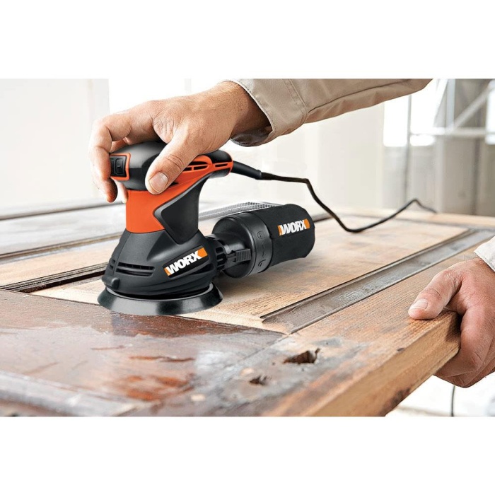 WORX WX652.1 320Watt 125mm Profesyonel Eksantrik Zımpara