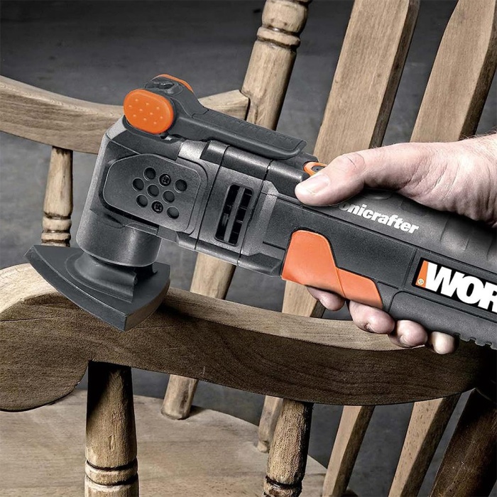 WORX WA2171 Çok Amaçlı Raspalama Makinası İçin 75x75mm Universal Cırtlı Zımpara Tabanı