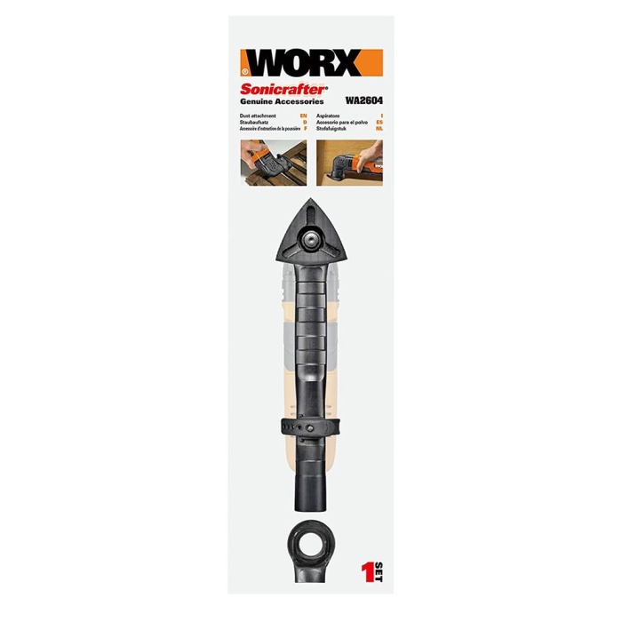 WORX WA2604 Çok Amaçlı Raspalama ve Zımparalama İçin 75mm Toz Emme Aparatı