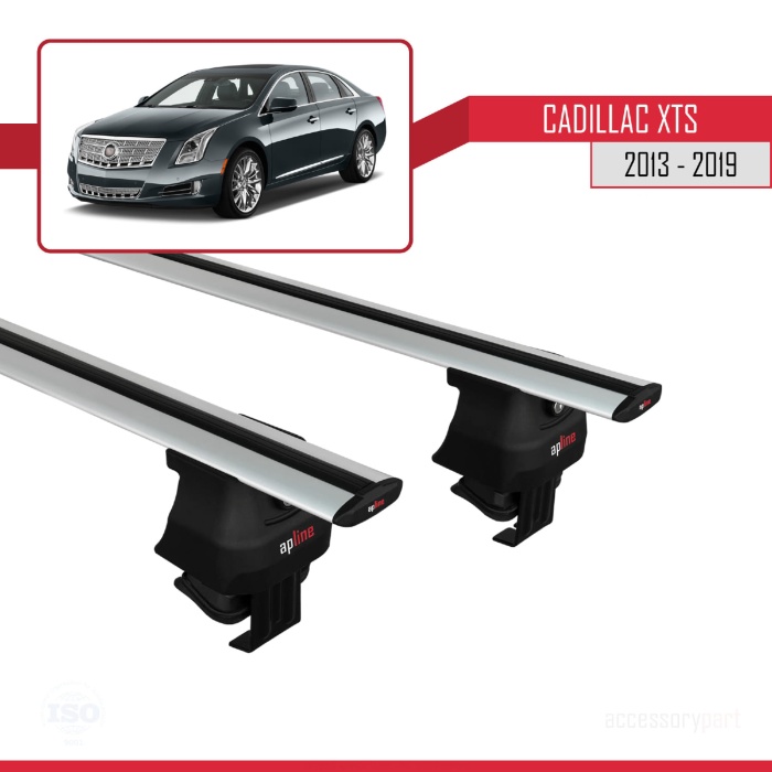 Cadillac XTS 2013-2019 Arası ile uyumlu ACE-4 Ara Atkı Tavan Barı GRİ