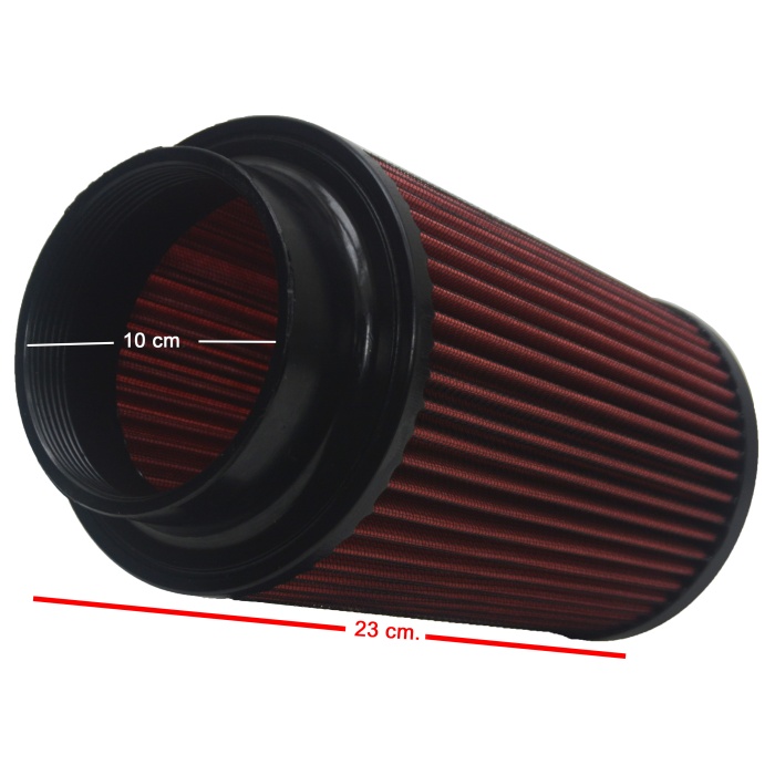 Hava Filtresi Performans 10cm K&N Kırmızı DAHI77