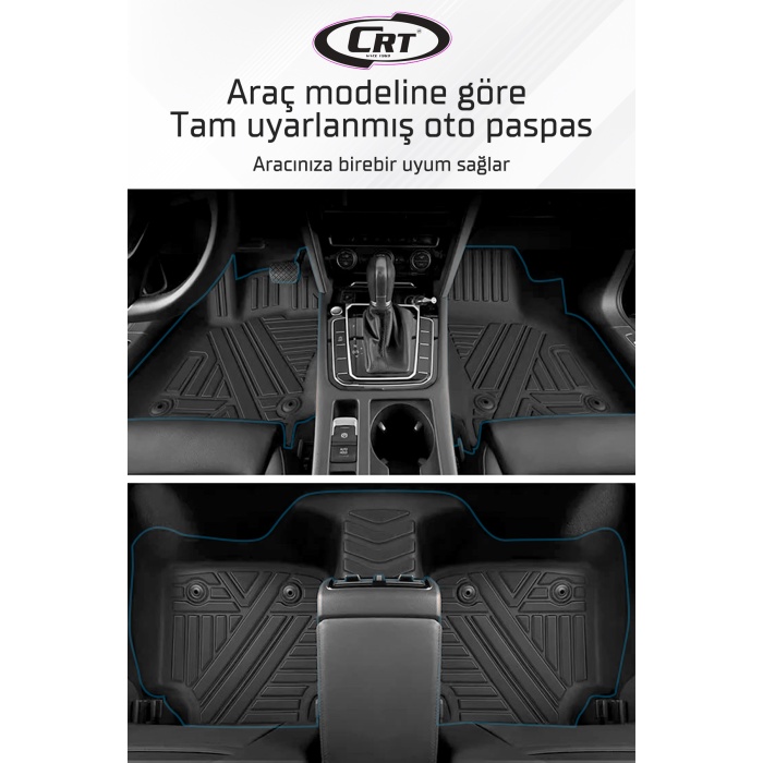 BYD ATTO 3 7D Havuzlu Paspas