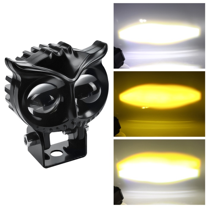 Off-Road Sis Lambası Beyaz-Amber Çakarsız 40w 12-30v (Adet Olarak)