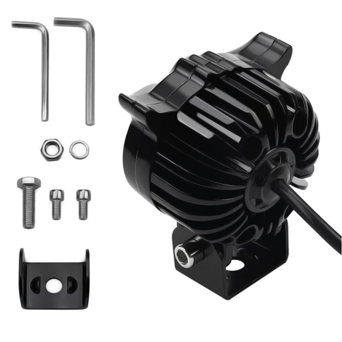 Off-Road Sis Lambası Beyaz-Amber Çakarsız 40w 12-30v (Adet Olarak)