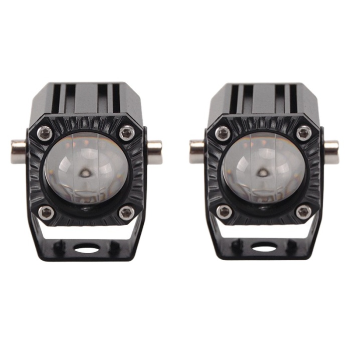 Off-Road Sis Lambası 3.5cm Beyaz-Sarı 10w 12-80v (Set Olarak)