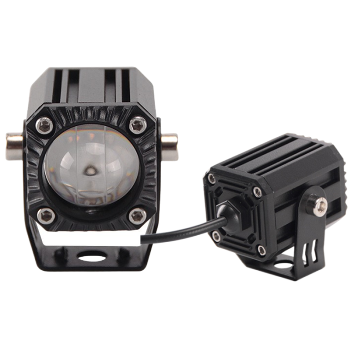 Off-Road Sis Lambası 3.5cm Beyaz-Sarı 10w 12-80v (Set Olarak)