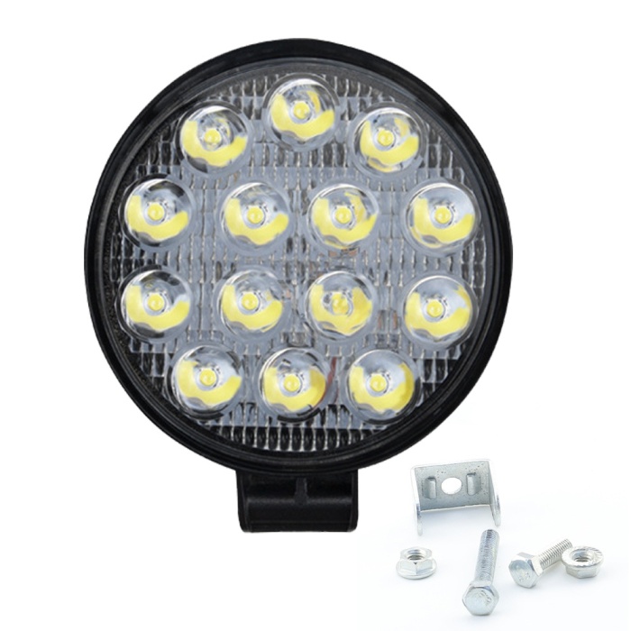 Çalışma Lambası 10,8 x12cm Yuvarlak 15 Led 45w 12-32v (Adet Olarak)