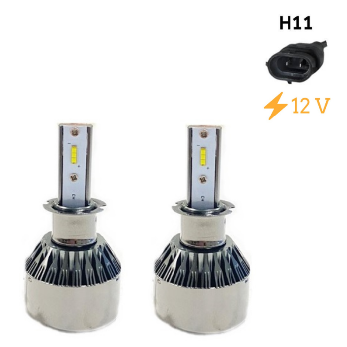 Space Led Far Ampulü Küçük Kasa Beyaz H11/36W/4800LM/12 / LAAM904