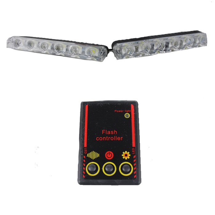 Space 6X2 Ledli Panjur Çakar Lamba Beyaz 12V /LAPA181-3