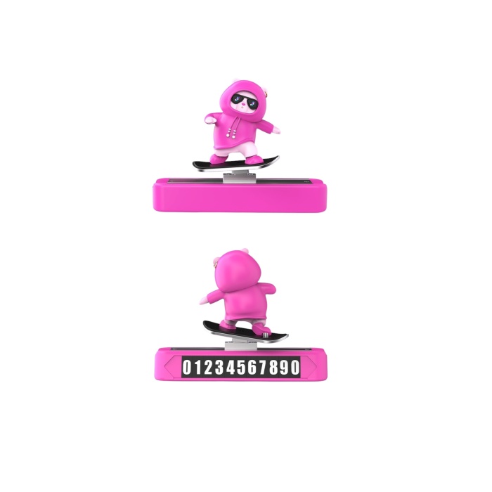 Numaratör aksesuar panda pembe-beyaz / ICSE29-1