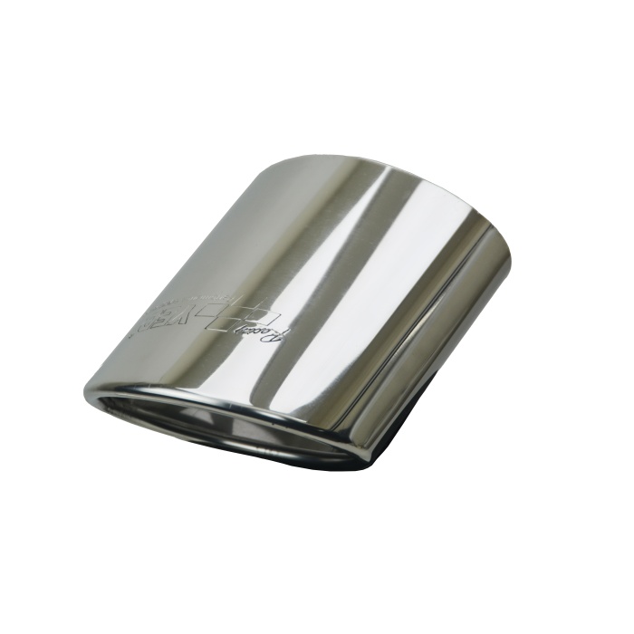 Egzoz Ucu Paslanmaz Krom Oval Universal