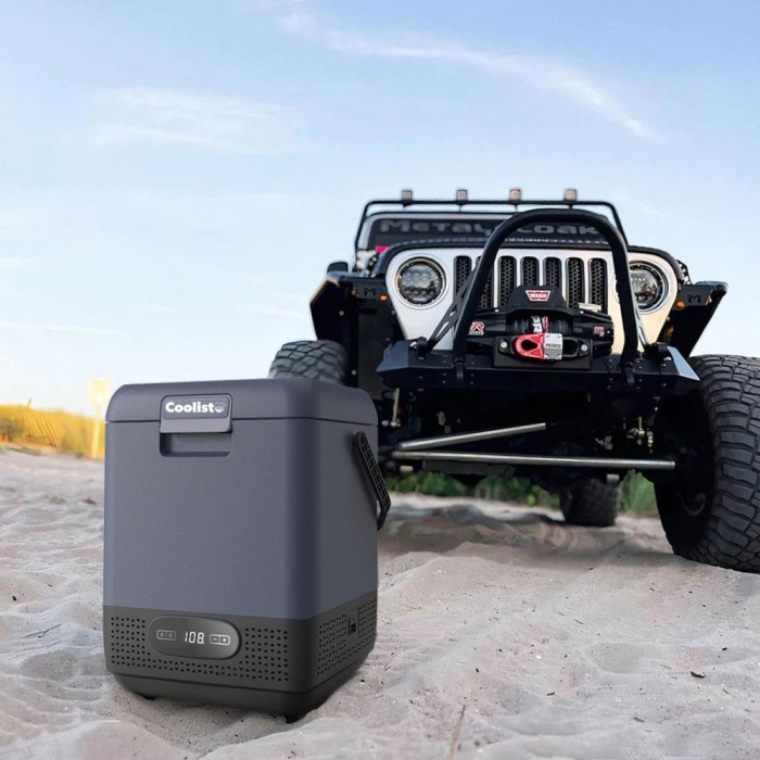 Coolist CLK12 12/24Volt/ 220Volt 12 Litre Taşınabilir Kompresörlü Oto Buzdolabı