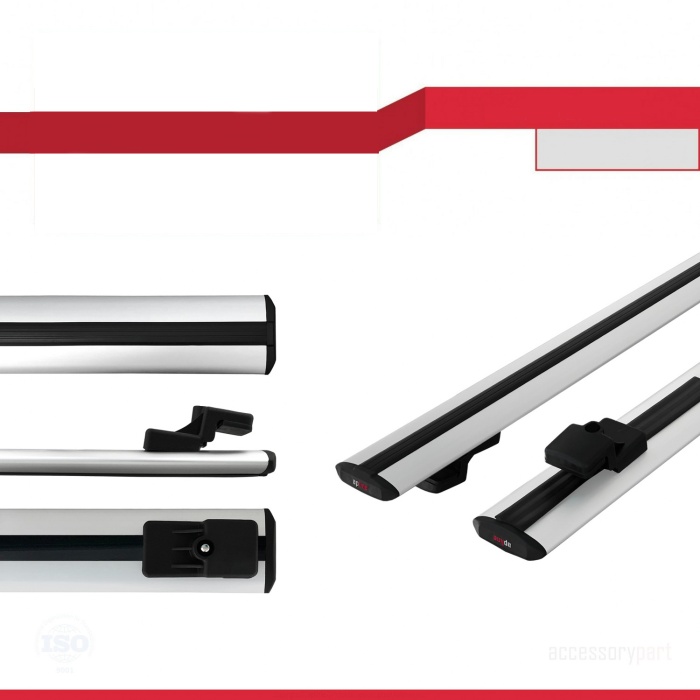 Ara Atkı Tavan Barı Basic Model 140cm Gri (2 Adet)
