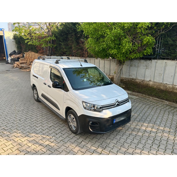 Citroen Berlingo 2019-2023 Arası ile Uyumlu ACE-3 Ara Atkı Tavan Barı Siyah (2 Adet)