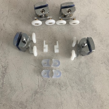 DUŞAKABİN TEKERLEĞİ METAL GÖVDE KROM