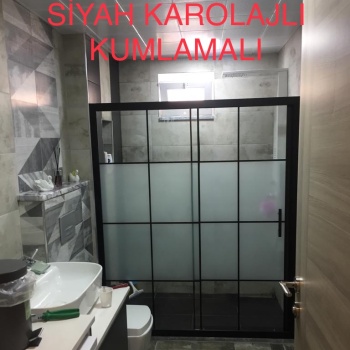 SİYAH KAROLAJLI ÖN CEPHE 1+1