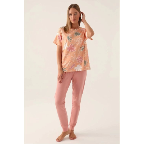 RolyPoly 3386-S Kadın Kısa Kol Pijama Takımı