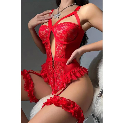 For Dreams 8450 Fantezi Dantelli Bodysuit