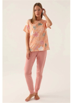 RolyPoly 3386-S Kadın Kısa Kol Pijama Takımı