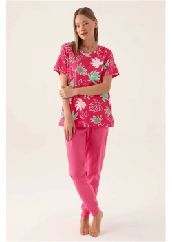 RolyPoly 3386-S Kadın Kısa Kol Pijama Takımı